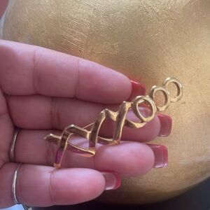 Vintage XOXOO brooch